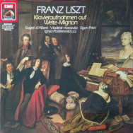 Franz Liszt - Klavieraufnahmen Auf Welte-Mignon
